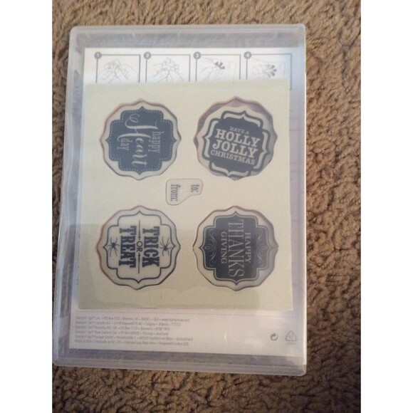 INVENTORY REDUCTION SALE. Stampin Up Tags 4 You B49 - Picture 2 of 3